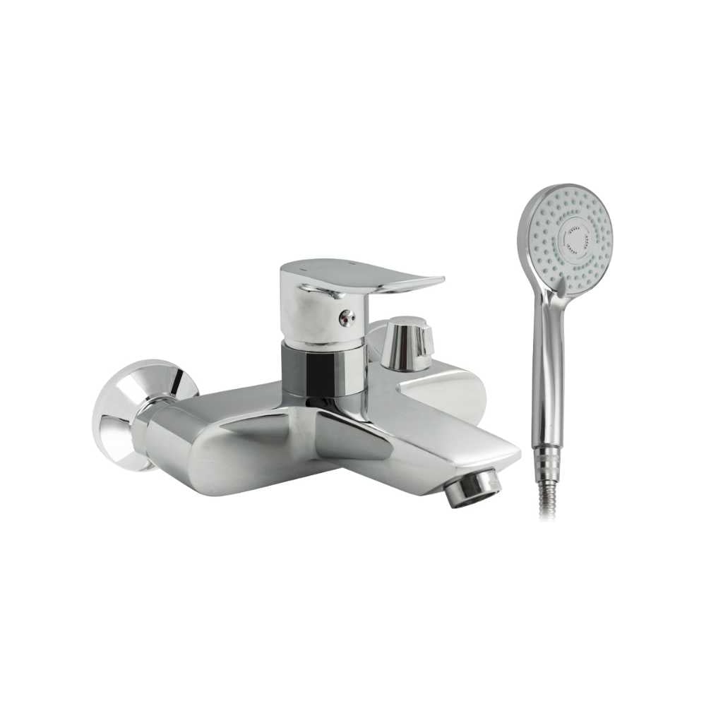 Изображение товара Смеситель для ванны САНАКС КОНСУЛ, короткий излив, литая ручка, хром 3110