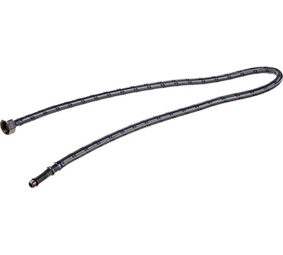 Изображение товара Подводка гибкая (1 м; 1/2"; гайка-штуцер) для воды к смесителям Зубр 51003-100