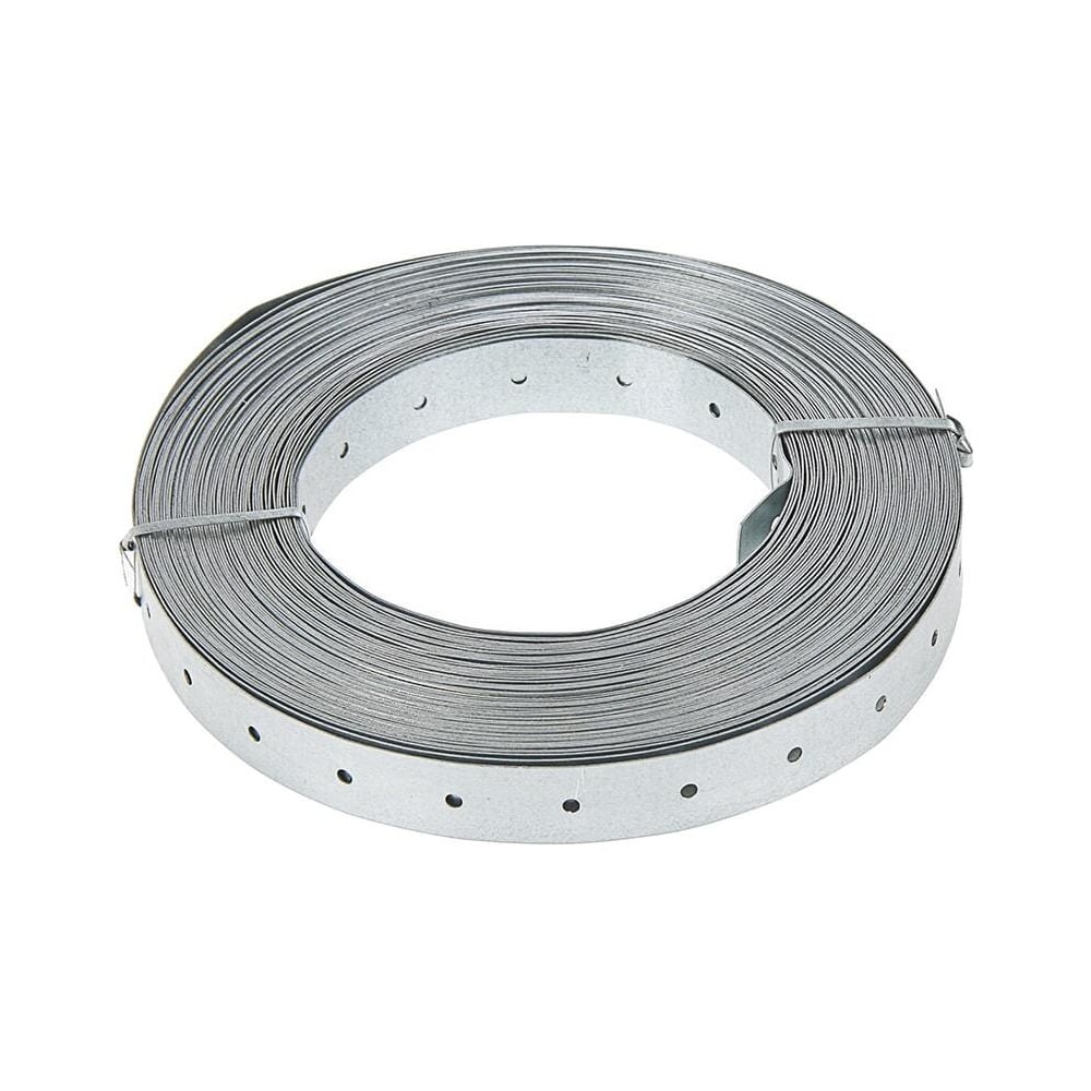 Изображение товара Лента перфорированная ARNO INDUSTRIES 20х0 10 шт.. тарная для упаковки и стяжки грузов, 5 мм оцинкованная AJХ000200432199