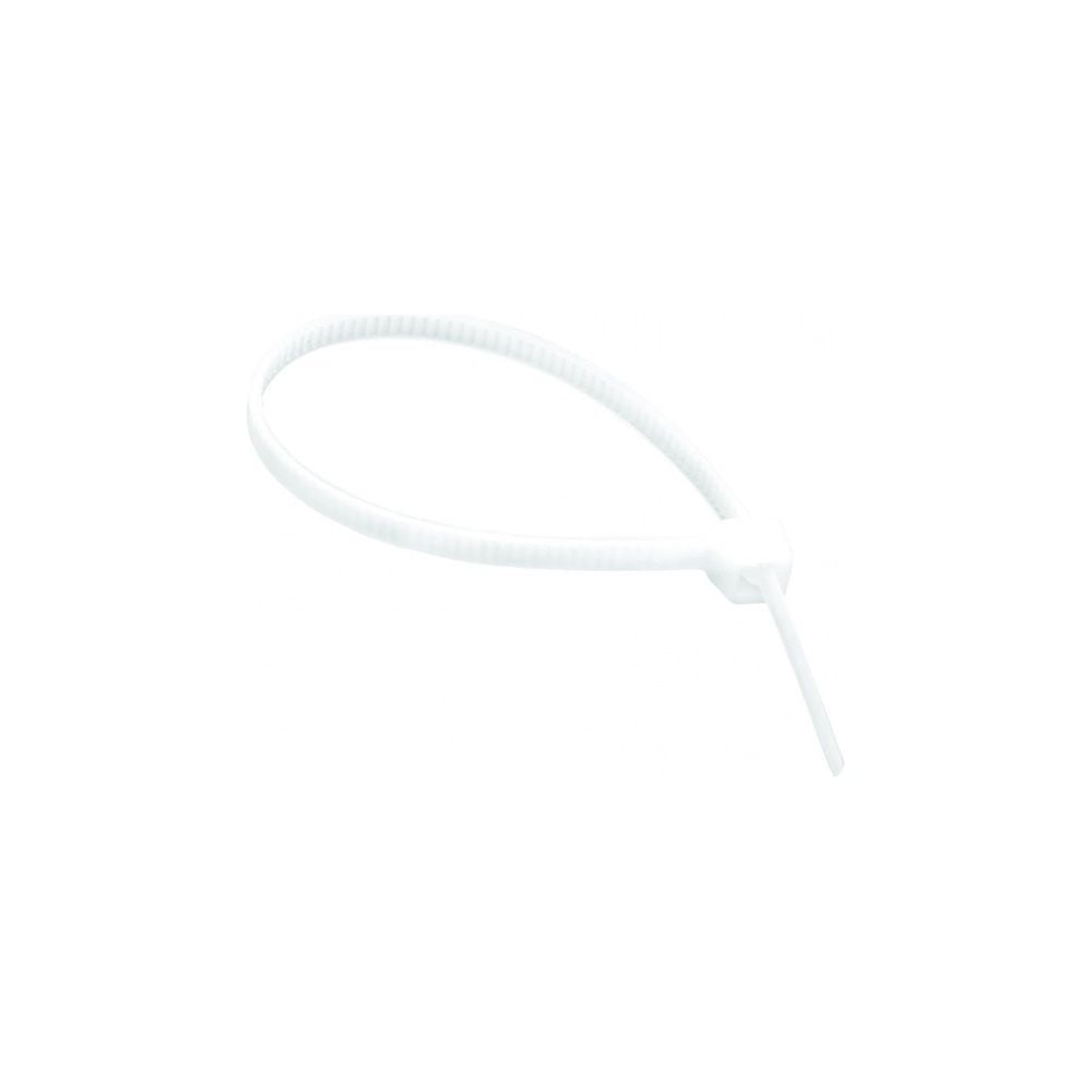 Изображение товара Хомут стяжка ARNO INDUSTRIES 4х300 мм 15шт. кабельная для фиксации и стяжки проводов нейлон белый AM10400300Н2099