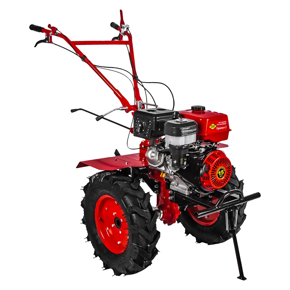 Изображение товара Мотоблок DDE Горыныч З (15 л.с, КПП 3F/1R, max.135 см, колеса 6х12, редуктор чугун) 799-543