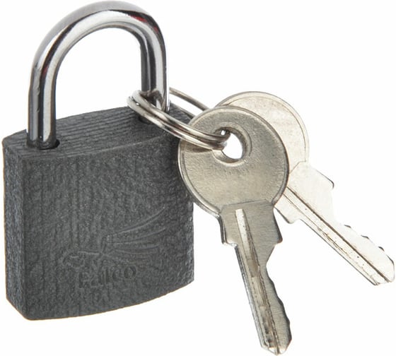 Изображение товара Навесной замок FALCO РОКОТ Серый металл 25 мм 673-011