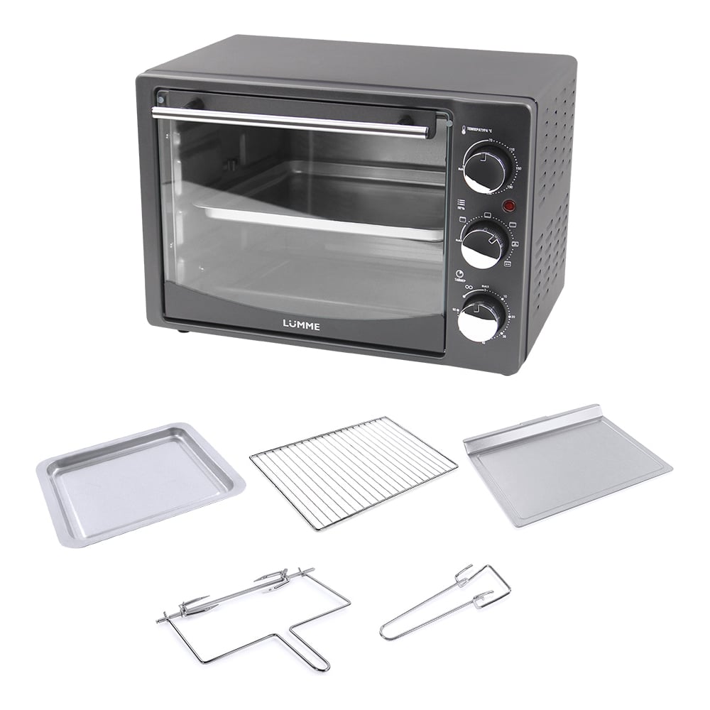 Изображение товара Духовой шкаф LUMME LU-EO1714B серебряный сапфир 42688