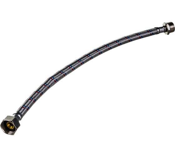 Изображение товара Подводка гибкая для воды Зубр 0.4 м., 1/2 гайка-штуцер 51005-G/S-040