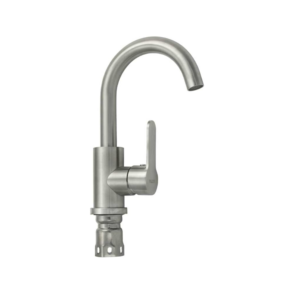 Изображение товара Смеситель на раковину САНАКС МАГНУС поворотный излив, из нержавеющей стали марки 304 9147