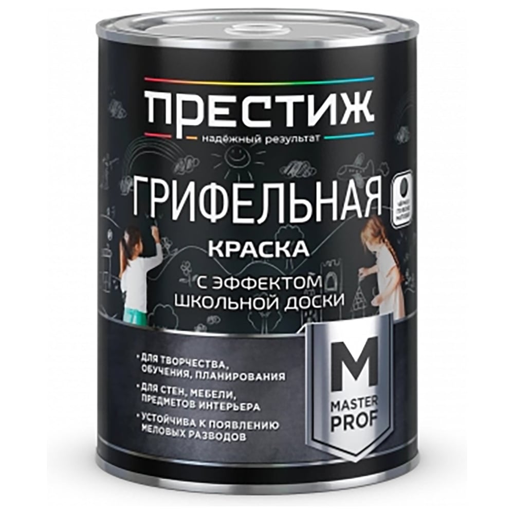 Изображение товара Краска грифельная Престиж М 281352 Зеленый эффект школьной доски