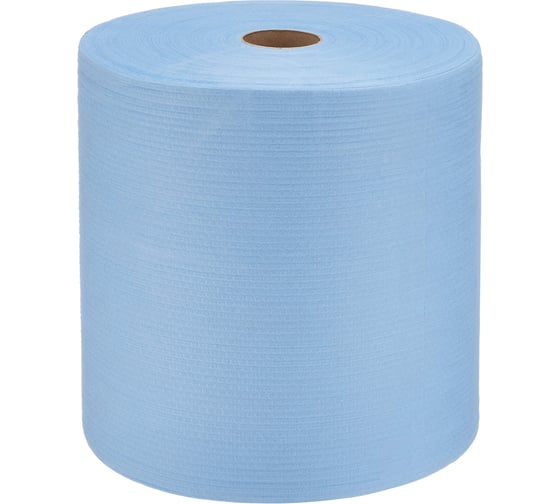 Изображение товара Нетканый протирочный материал в рулоне Ben Fatto синий, 31х32 см, 500 л, соты, 110гр/м 32862