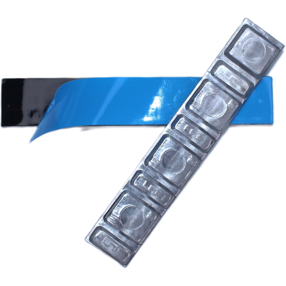 Изображение товара Грузики балансировочные самоклеящиеся R2R 15 мм, штампованный свинец, 50 шт 6010-СК15-50-М