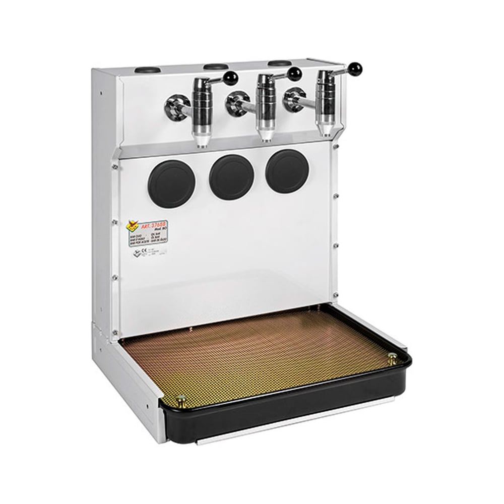 Изображение товара Установка настенная для раздачи масла RAASM с 3-мя кранами 37688 В0000000143135