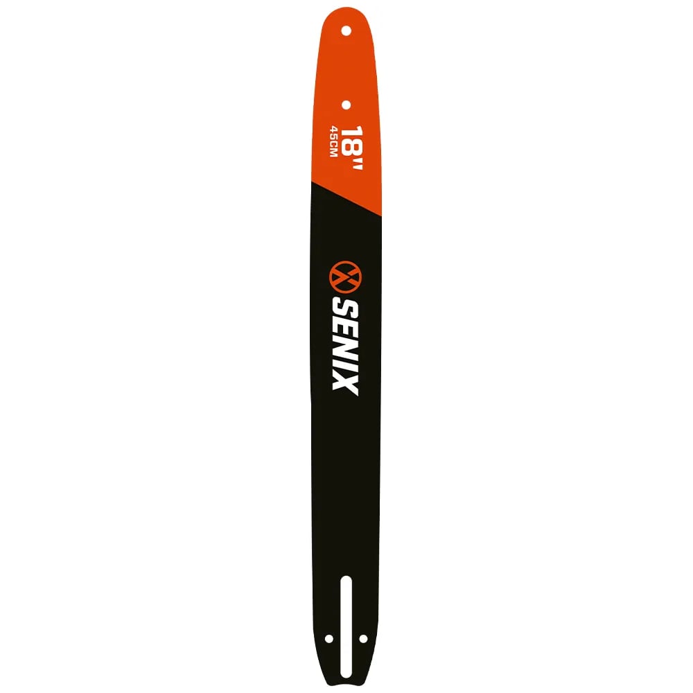 Изображение товара Шина пильная SENIX 18” (45 см), шаг 3/8”, паз 1.3 мм, 62 звена AEGB-0004