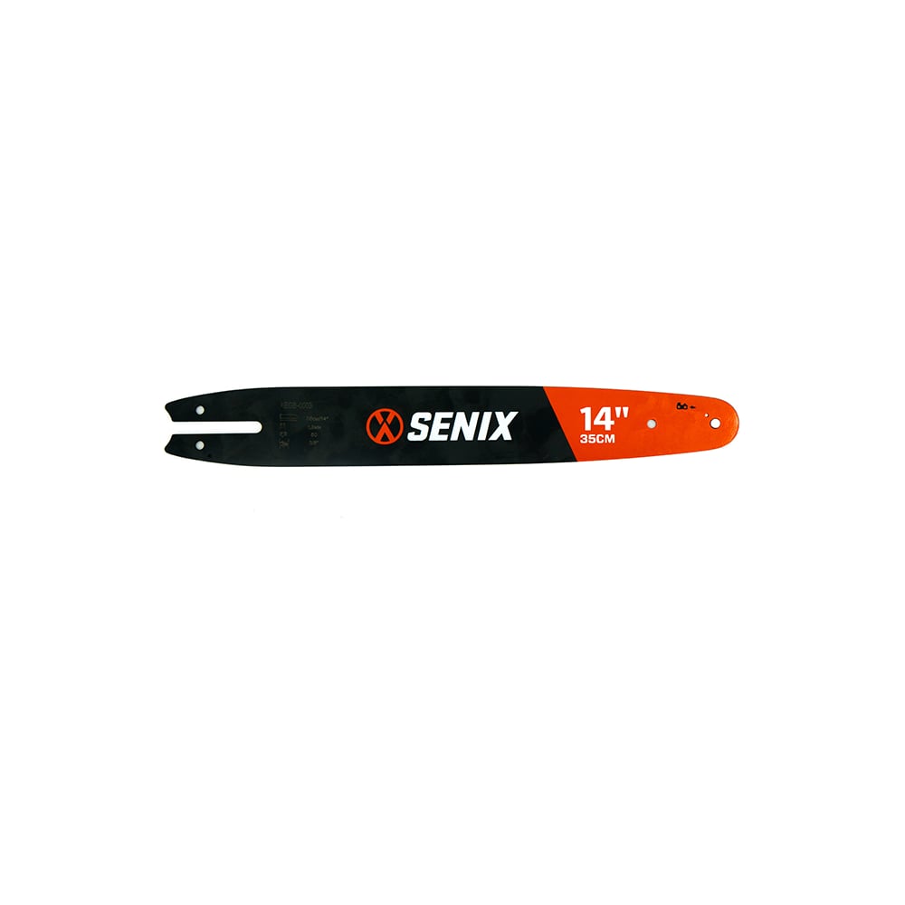 Изображение товара Шина пильная SENIX 14” (35 см), шаг 3/8”, паз 1.3 мм, 50 звеньев AEGB-0003 Изображение товара Шина пильная SENIX 14” (35 см), шаг 3/8”, паз 1.3 мм, 50 звеньев AEGB-0003