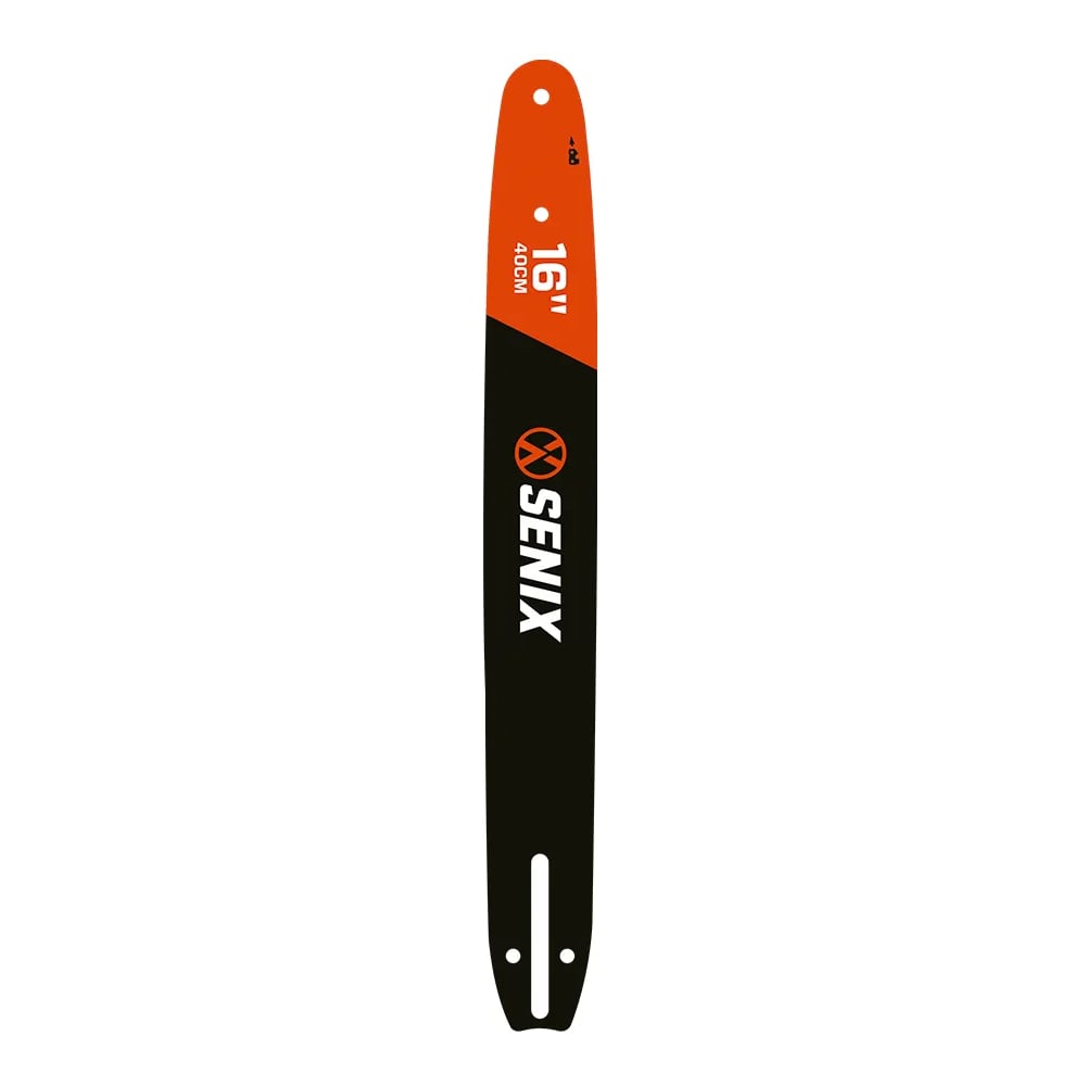 Изображение товара Шина пильная SENIX 16” (40 см), шаг 3/8”, паз 1.1 мм, 56 звеньев AEGB-0010 Изображение товара Шина пильная SENIX 16” (40 см), шаг 3/8”, паз 1.1 мм, 56 звеньев AEGB-0010
