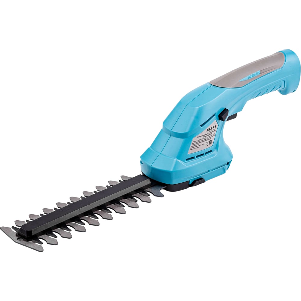 Изображение товара Ножницы-кусторез GPT 720L с удл. ручкой - аккумуляторная, 7. 2 В, 20 см лезвие, 1100 об/мин