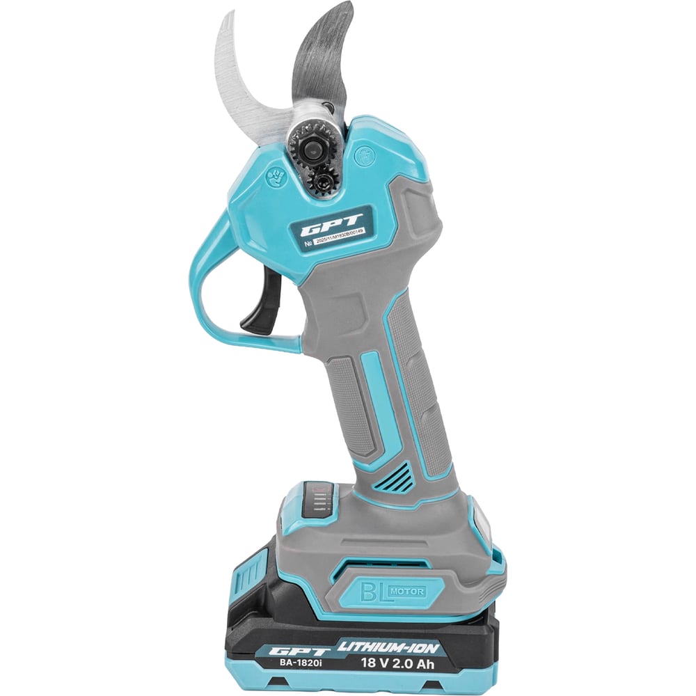 Изображение товара Секатор аккумуляторный GPT GBPS-M1830B11-BL