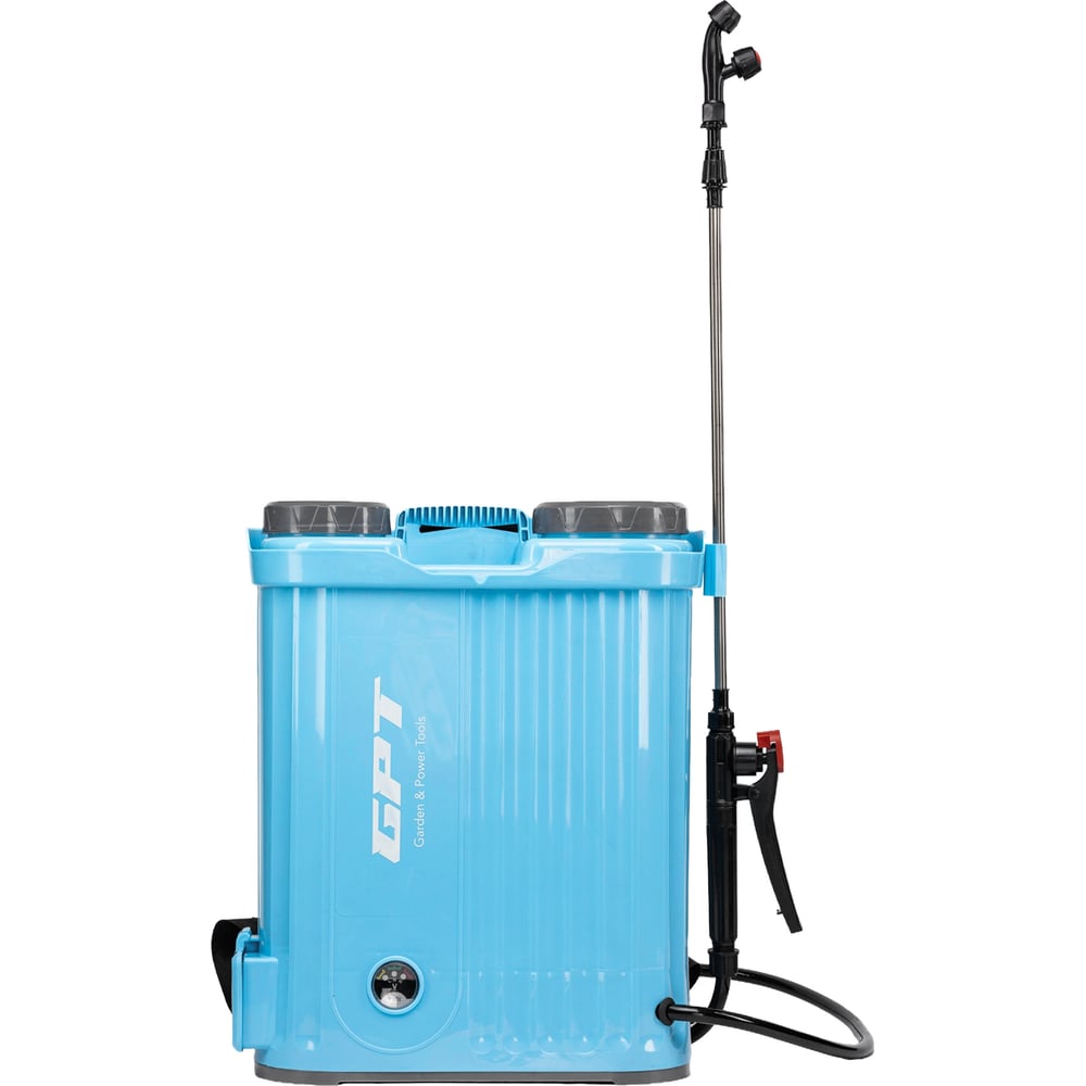 Изображение товара Опрыскиватель аккумуляторный GPT WF-A12 12В 8 Ач 12 л/4 л/мин 3.5 бар