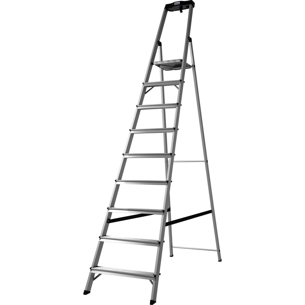 Изображение товара Анодированная стремянка Krause SELENA 9 ступ 119841