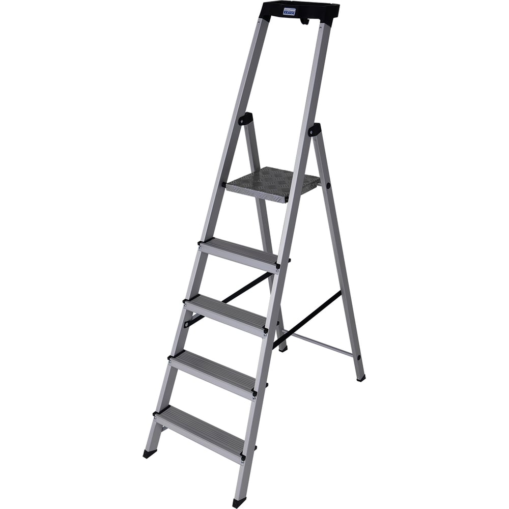 Изображение товара Анодированная стремянка Krause SELENA 5 ступ 119803