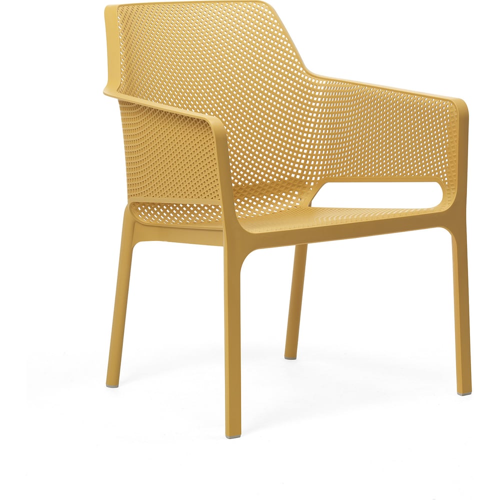 Изображение товара Кресло NARDI NET RELAX senape - горчичный, стеклопластик, 670х710х865 мм