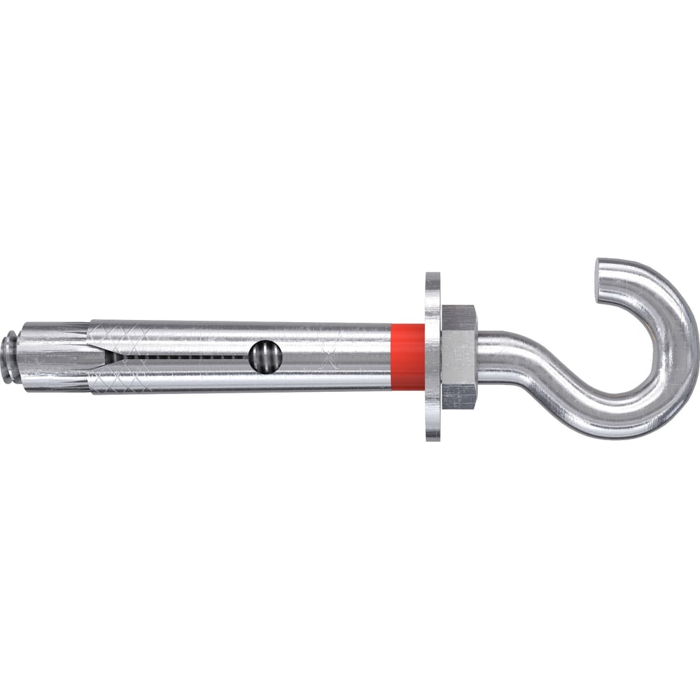 Изображение товара Втулочный анкер с крюком fischer FSL M8x60/10 H D10 ZP(50 шт.) 45775