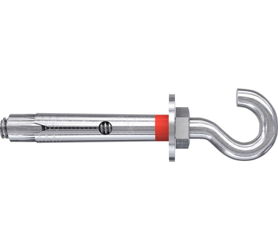 Изображение товара Втулочный анкер с крюком fischer FSL M6x45/2 H D8 ZP(100 шт.) 45773