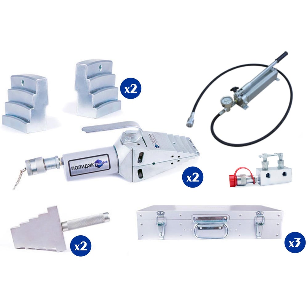 Изображение товара Разгонщик фланцев гидравлический Полидэк РФГ14М