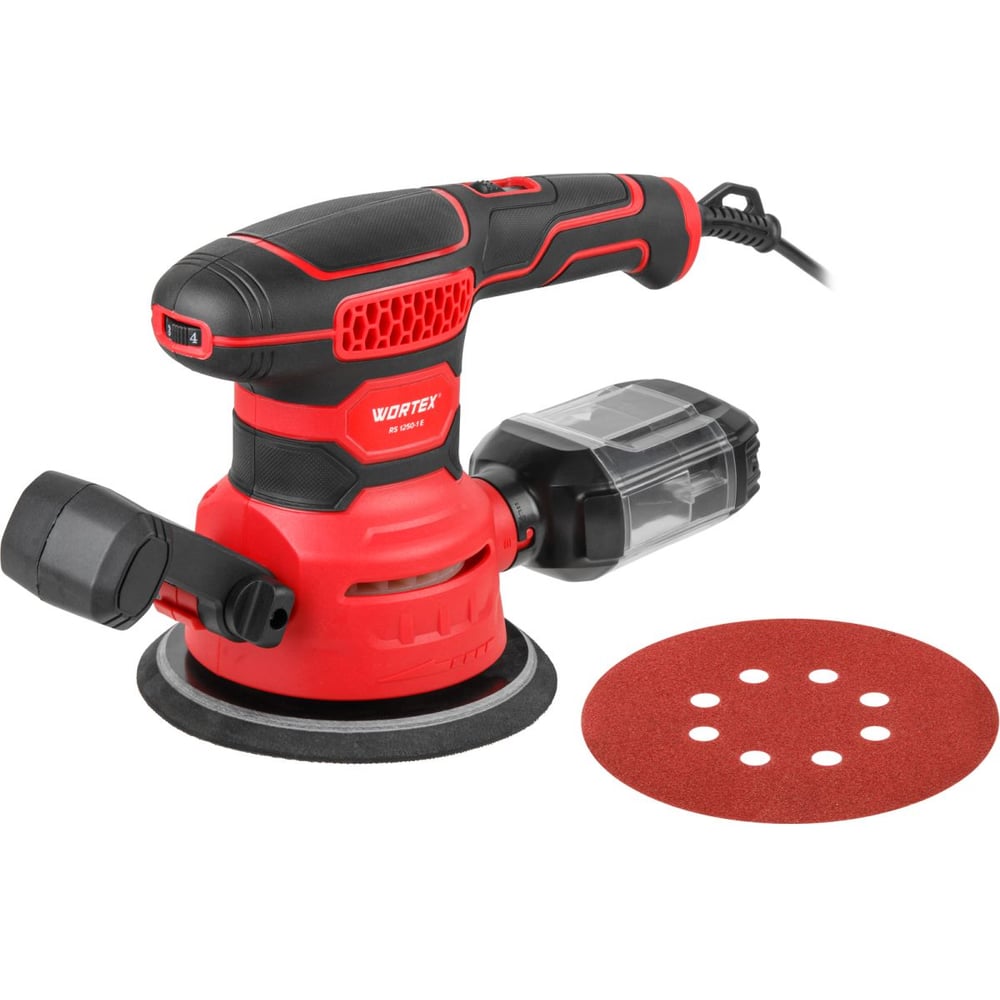 Изображение товара Шлифмашина эксцентриковая (орбитальная) RS 1250-1 E WORTEX 2319096 ЦИ-6172116093