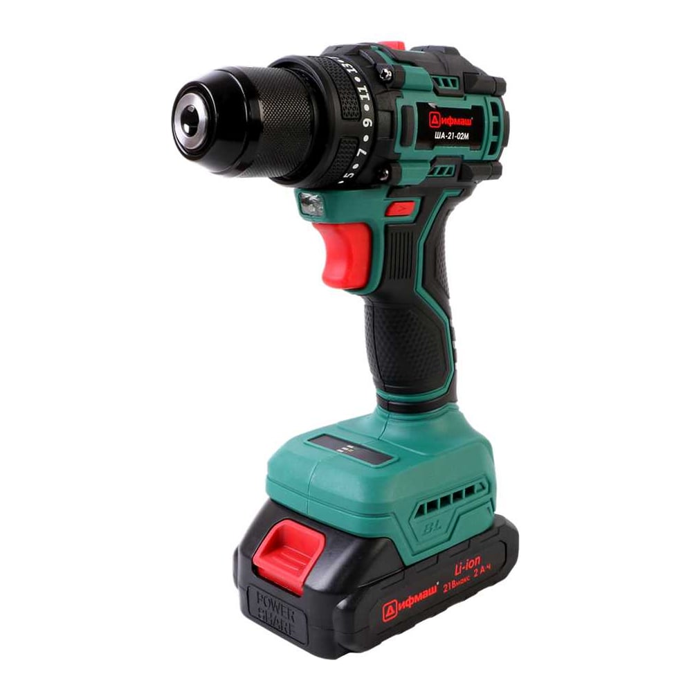 Изображение товара Дрель-шуруповерт DIOLD ША-21-02 М ДИФМАШ - 21 В, 2 акб, бесщеточный