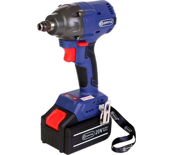 Изображение товара Гайковерт-шуруповерт ударный аккумуляторный ДИОЛД ГЭА-20 ЛИ-03 (кейс) 10300043
