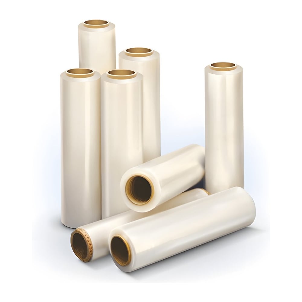 Изображение товара Стрейч-пленка ОФИСМАГ для ручной упаковки 50смх166м, 17мкм, 1,3кг-нетто, первичное сырье, растяжение 300проц 600044