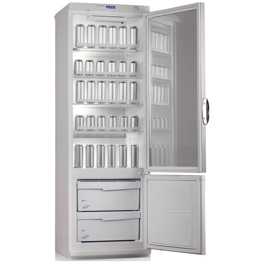 Изображение товара Холодильник POZIS RK-254 Белый 340 л Стеклянная дверь