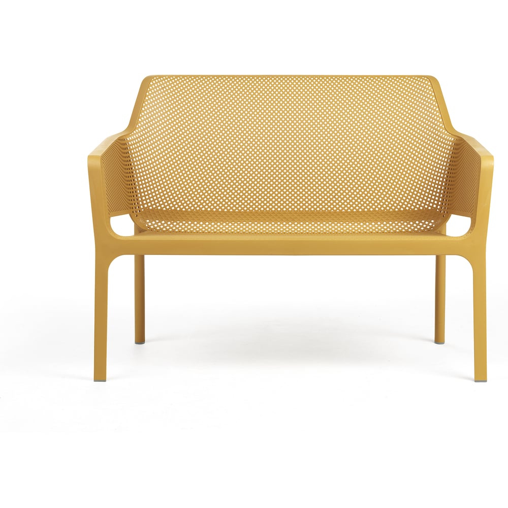 Изображение товара Скамья NARDI 40338. 56. 000 Горчичный - прочная уличная скамья полипропилен