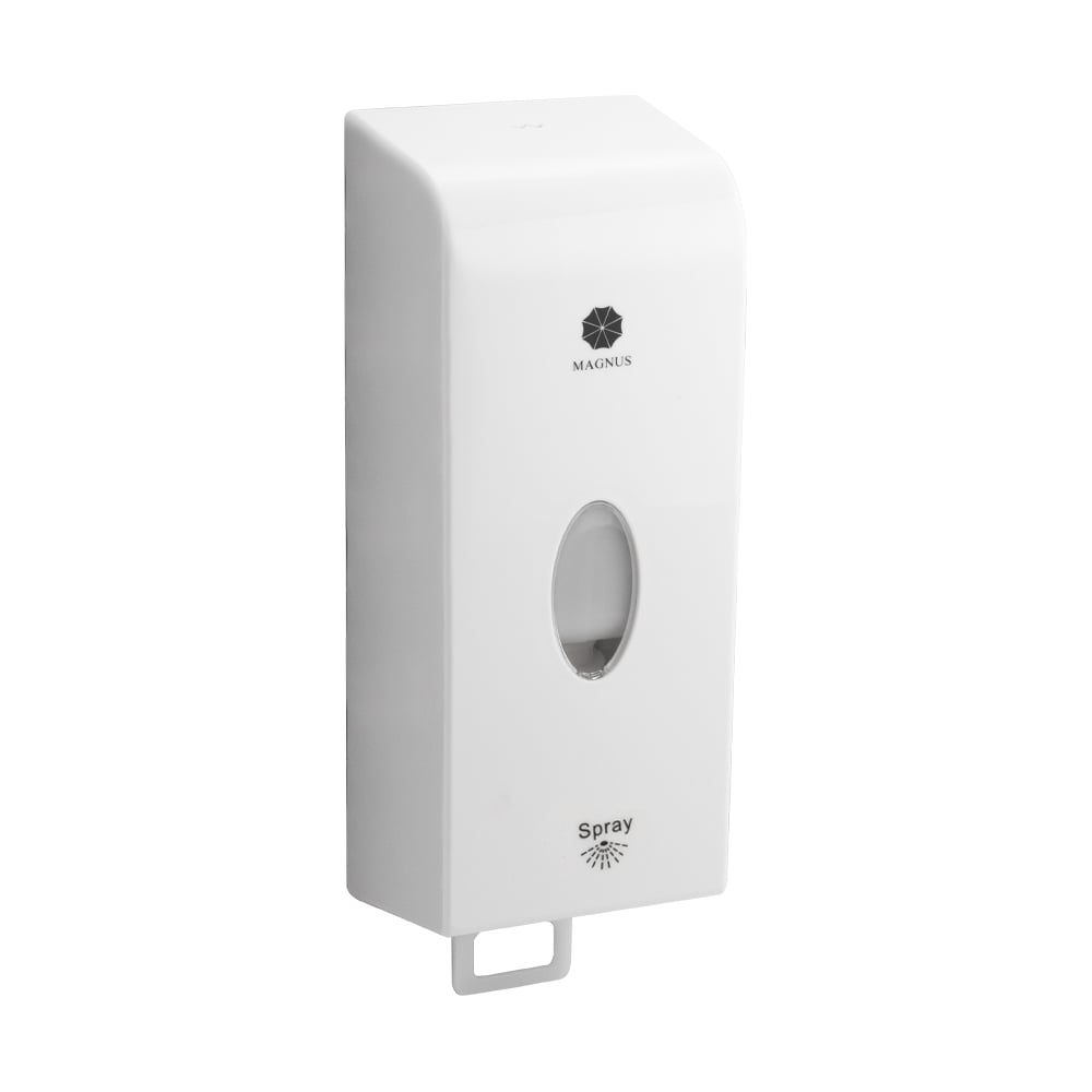 Изображение товара Дозатор механический для антисептика GFmark серия "МАГНУС", пластик АБС, белый, 1000 мл, 694 Изображение товара Дозатор механический для антисептика GFmark серия "МАГНУС", пластик АБС, белый, 1000 мл, 694