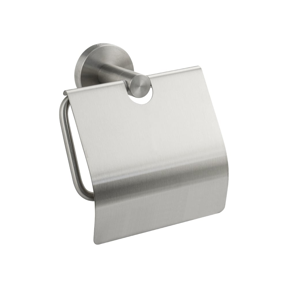 Изображение товара Держатель GFmark для туалетной бумаги с экраном, нержавеющая сталь, сатин