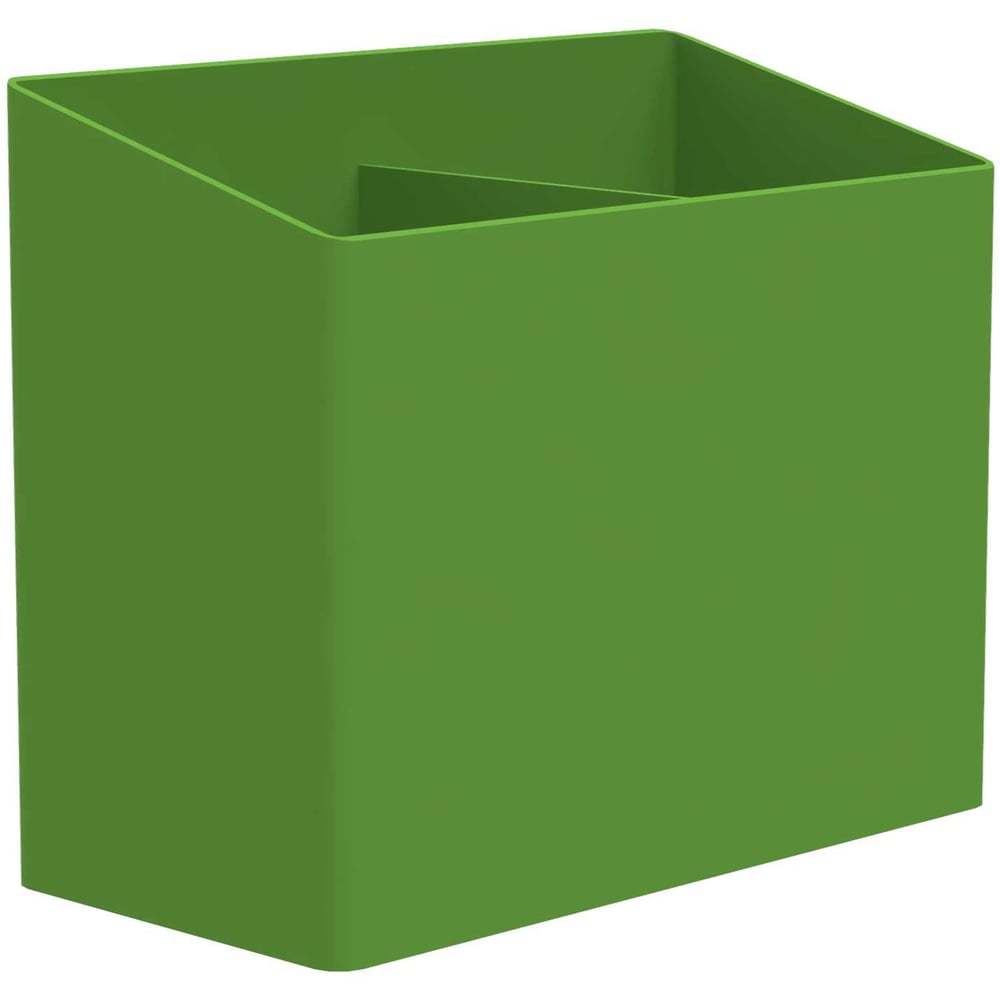 Изображение товара Держатель карандашей Металекс ТИП1 Зеленый — двойной, прямоугольный