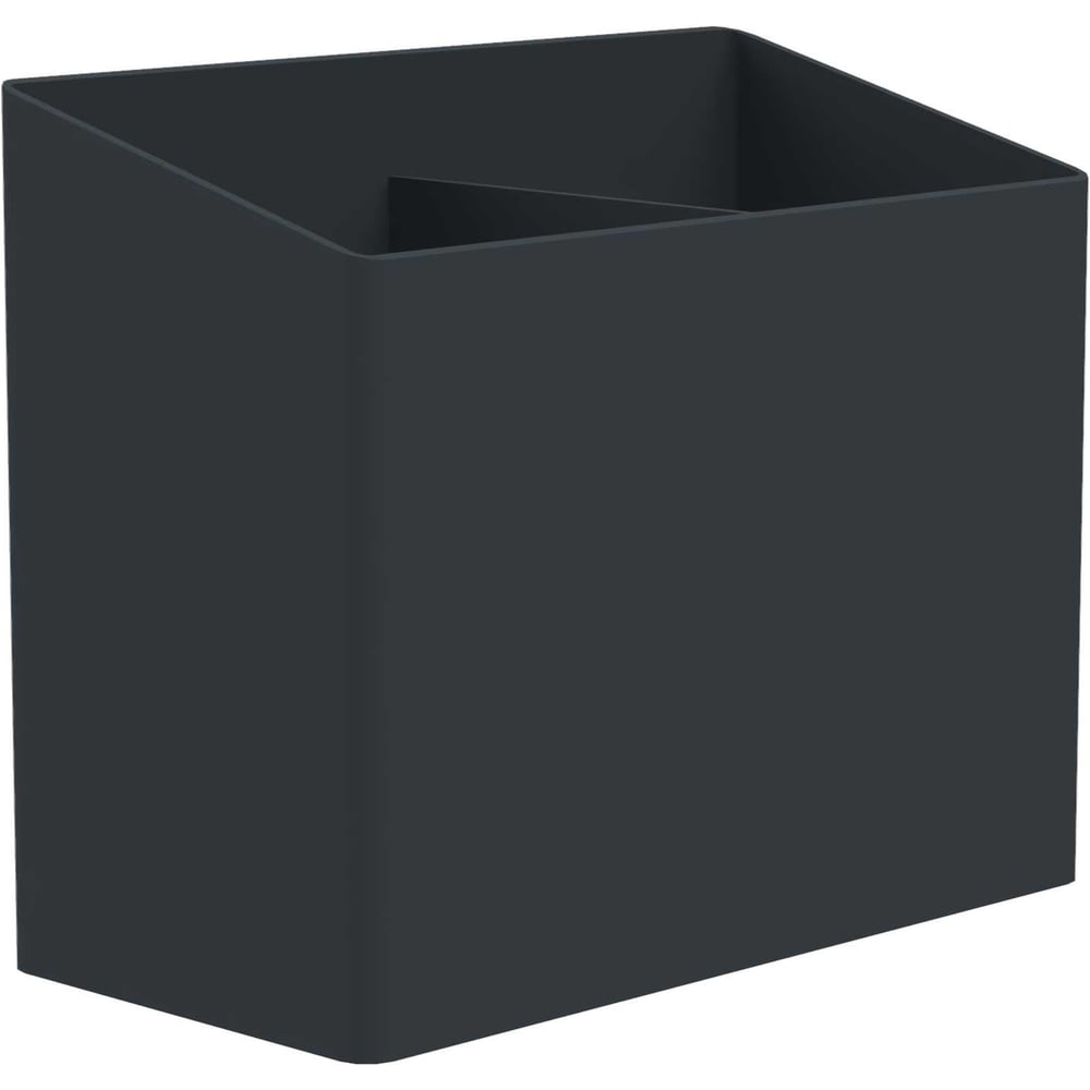 Изображение товара Держатель карандашей двойной пластиковый ООО Металекс Metalex ТИП1 (Серый) 301035