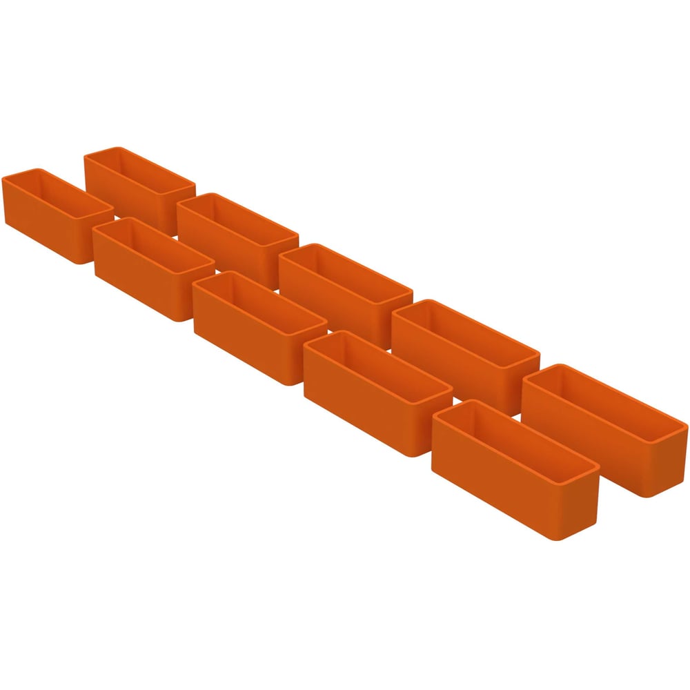 Изображение товара Держатель универсальный пластиковый ООО Металекс Metalex ТИП 1 10 шт. (Оранжевый) 301042