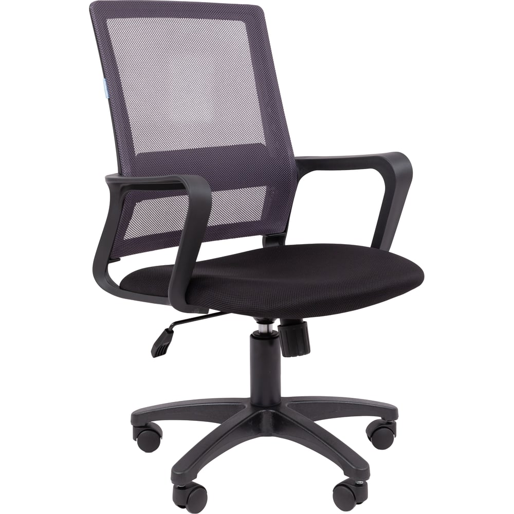 Изображение товара Кресло офисное Chairman 606 TW-04 Серый с сеткой/тканью, 140 кг