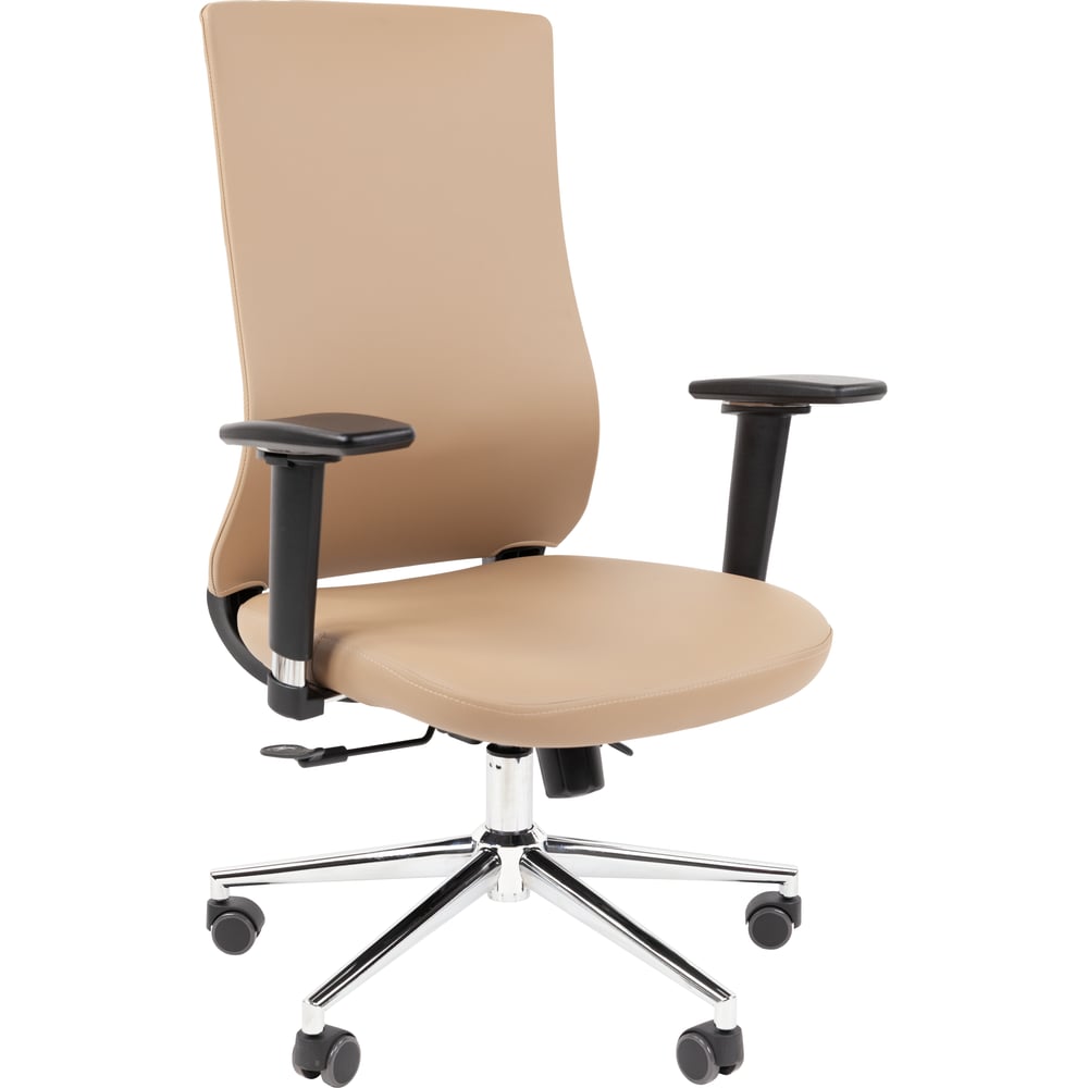 Изображение товара Стул офисный Chairman 500LUX Экокожа Бежевый