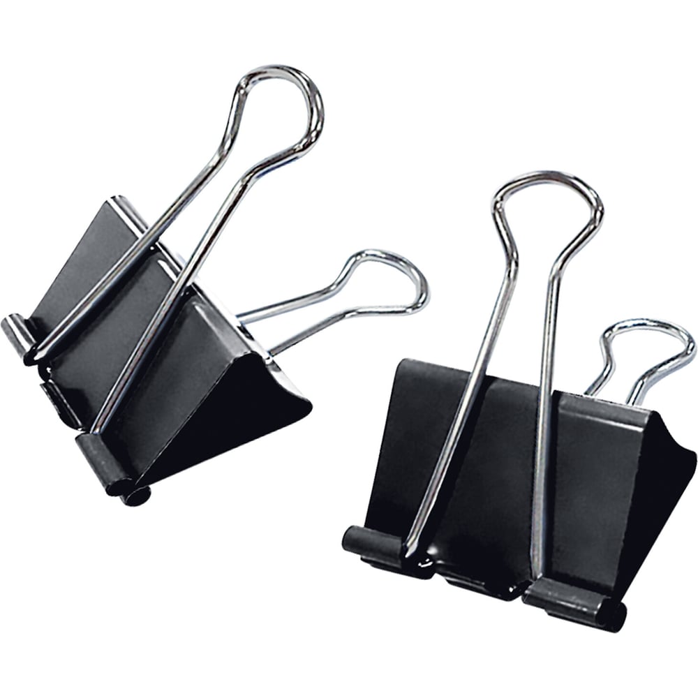 Изображение товара Зажимы для бумаг Staff ECO, КОМПЛЕКТ 12 шт, 41 мм, 200 листов, черные, картонная коробка, 274034 Изображение товара Зажимы для бумаг Staff ECO, КОМПЛЕКТ 12 шт, 41 мм, 200 листов, черные, картонная коробка, 274034