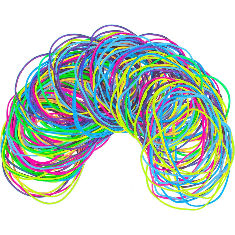 Изображение товара Резинки банковские BRAUBERG SPECIAL 60 мм 1,2 мм, разноцветные