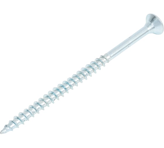 Изображение товара Шуруп для дерева Bohrer 6x90, универ., белый, 150 шт. SWZ-6х90-150