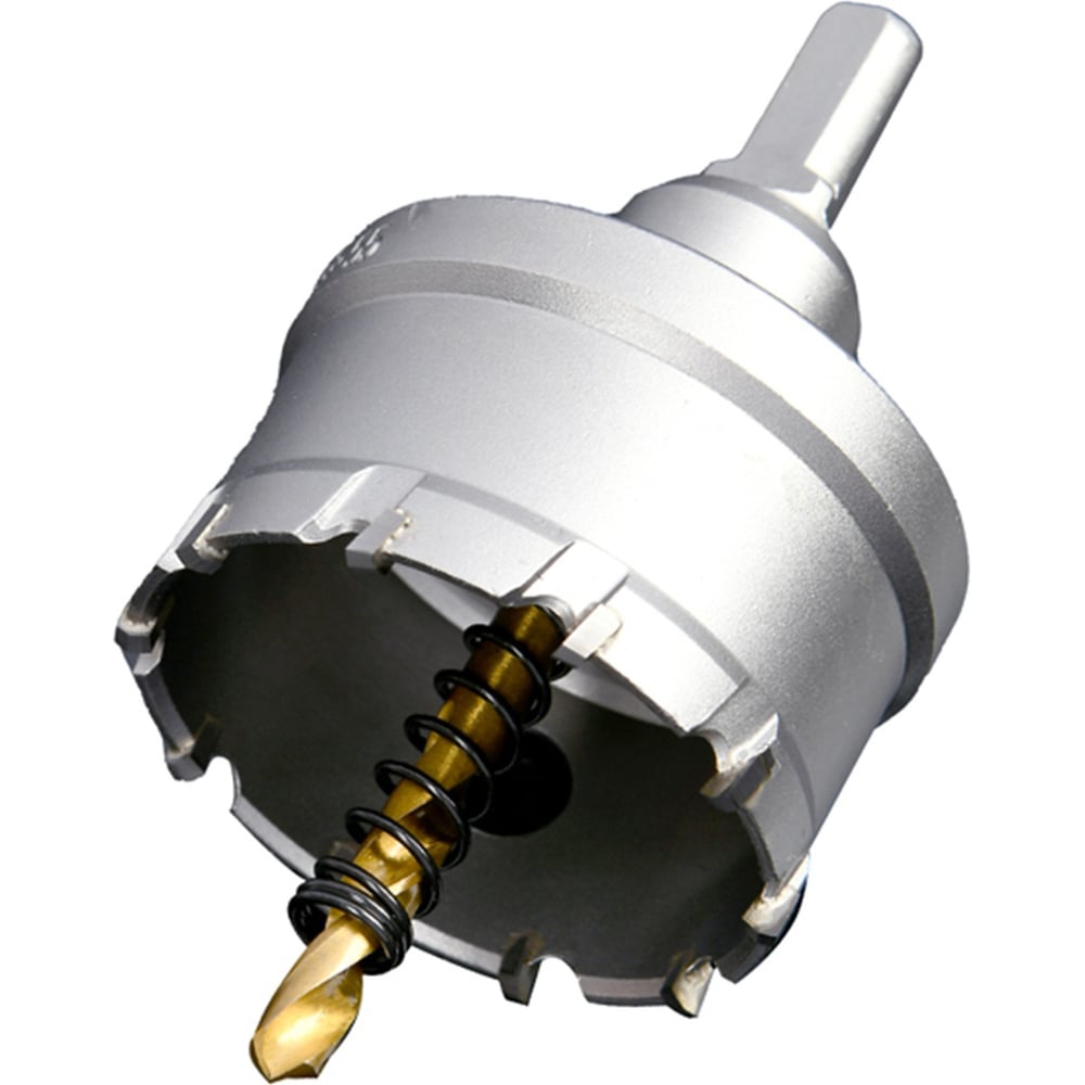 Изображение товара Профессиональная коронка по металлу DH-TCT055-E1 55 мм с центрирующим сверлом