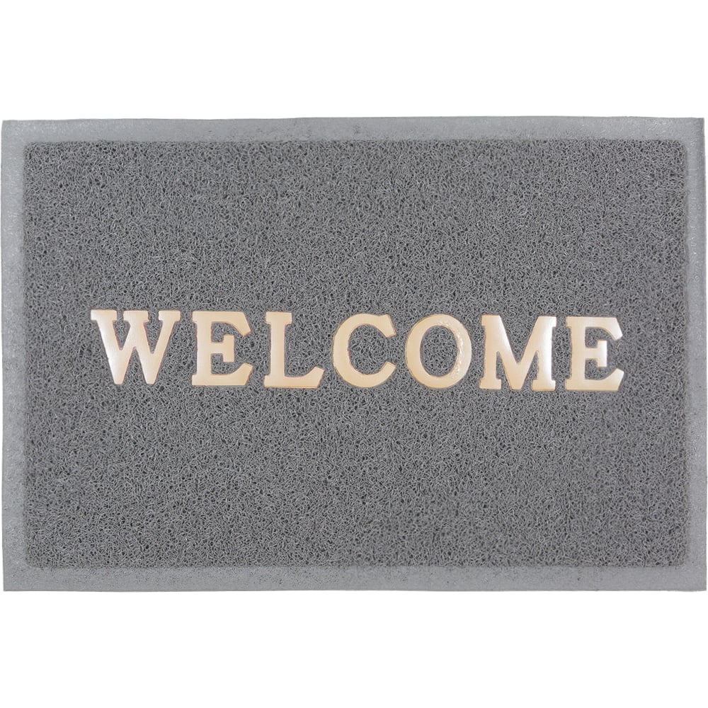 Изображение товара Коврик Sunstep Spongy Welcome 80х120 см, серый 38-481