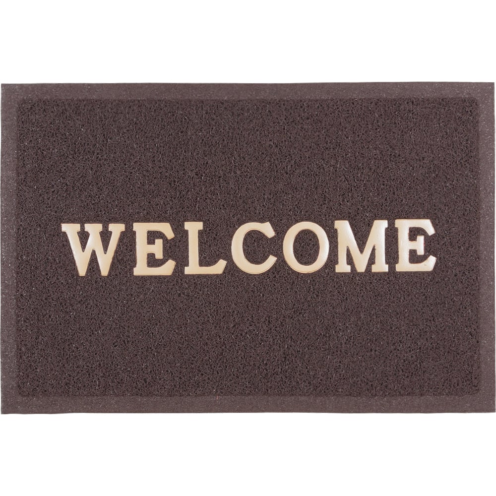 Изображение товара Коврик Sunstep Spongy Welcome 80х120 см, коричневый 38-482