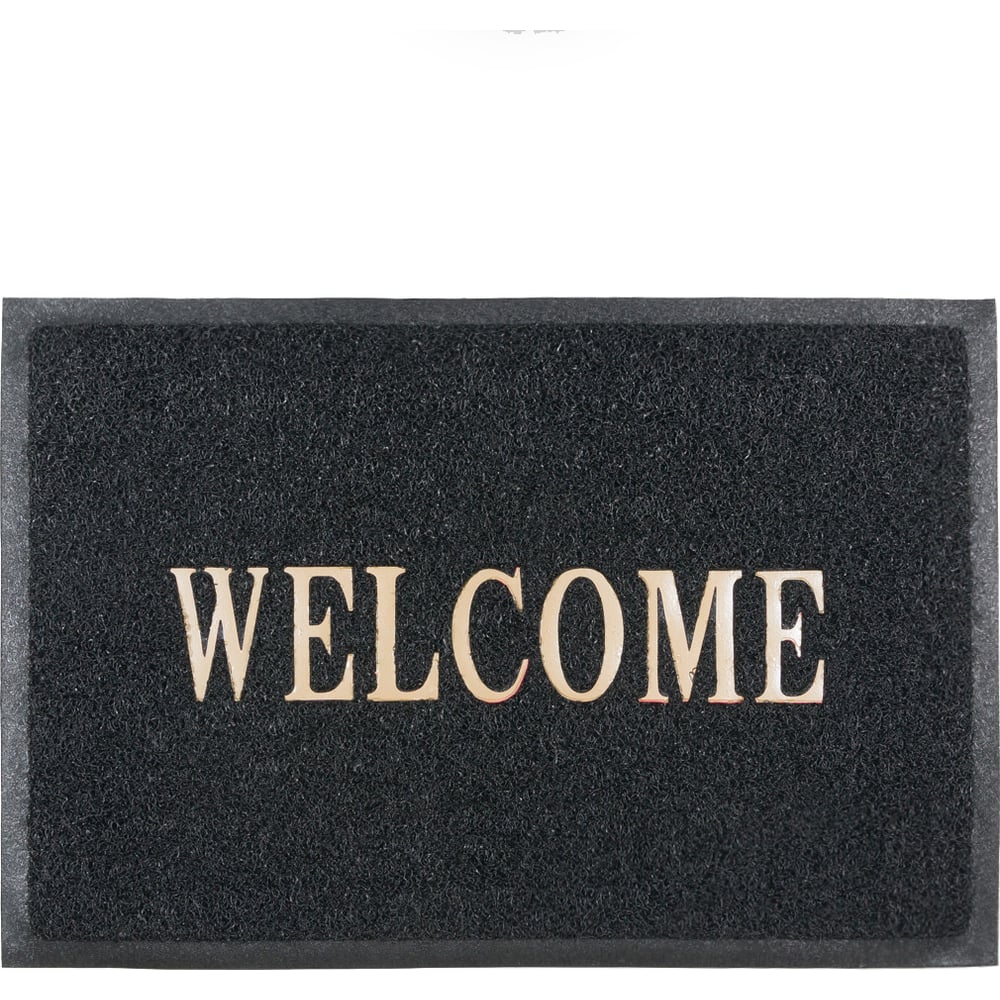 Изображение товара Коврик Sunstep Spongy Welcome 80х120 см, черный 38-483