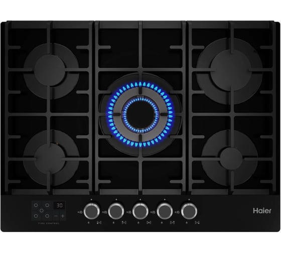 Изображение товара Газовая варочная поверхность Haier HHX-G75CWSB TD0040137RU