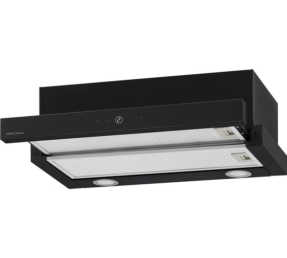 Изображение товара Вытяжка кухонная Krona KAMILLA T sensor max 600 Black КА-00008309