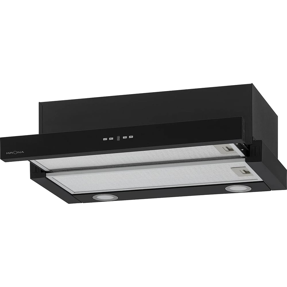 Изображение товара Вытяжка кухонная Krona KAMILLA TK 600 BLACK (1 мотор) КА-00008312