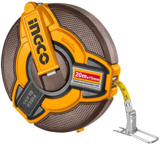 Изображение товара Рулетка геодезическая INGCO фиберглас 20х15 мм (6/24) INDUSTRIAL HFMT1820