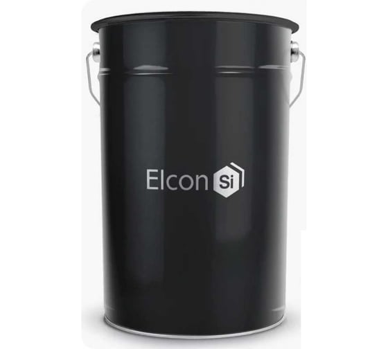 Изображение товара Грунт-эмаль по ржавчине 3 в 1 Elcon RAL 3009 красно-коричневая 20 кг 00-00750992
